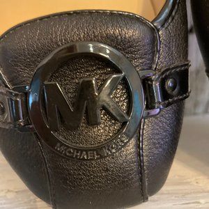Michael Kors Black Logo Moccasin Size 10